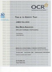 gcse fake certificates ocr gce novelty documents