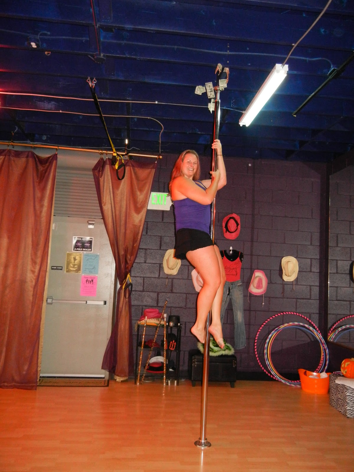 Confessions of a Twirly Girl Pole Goal CLIMBING