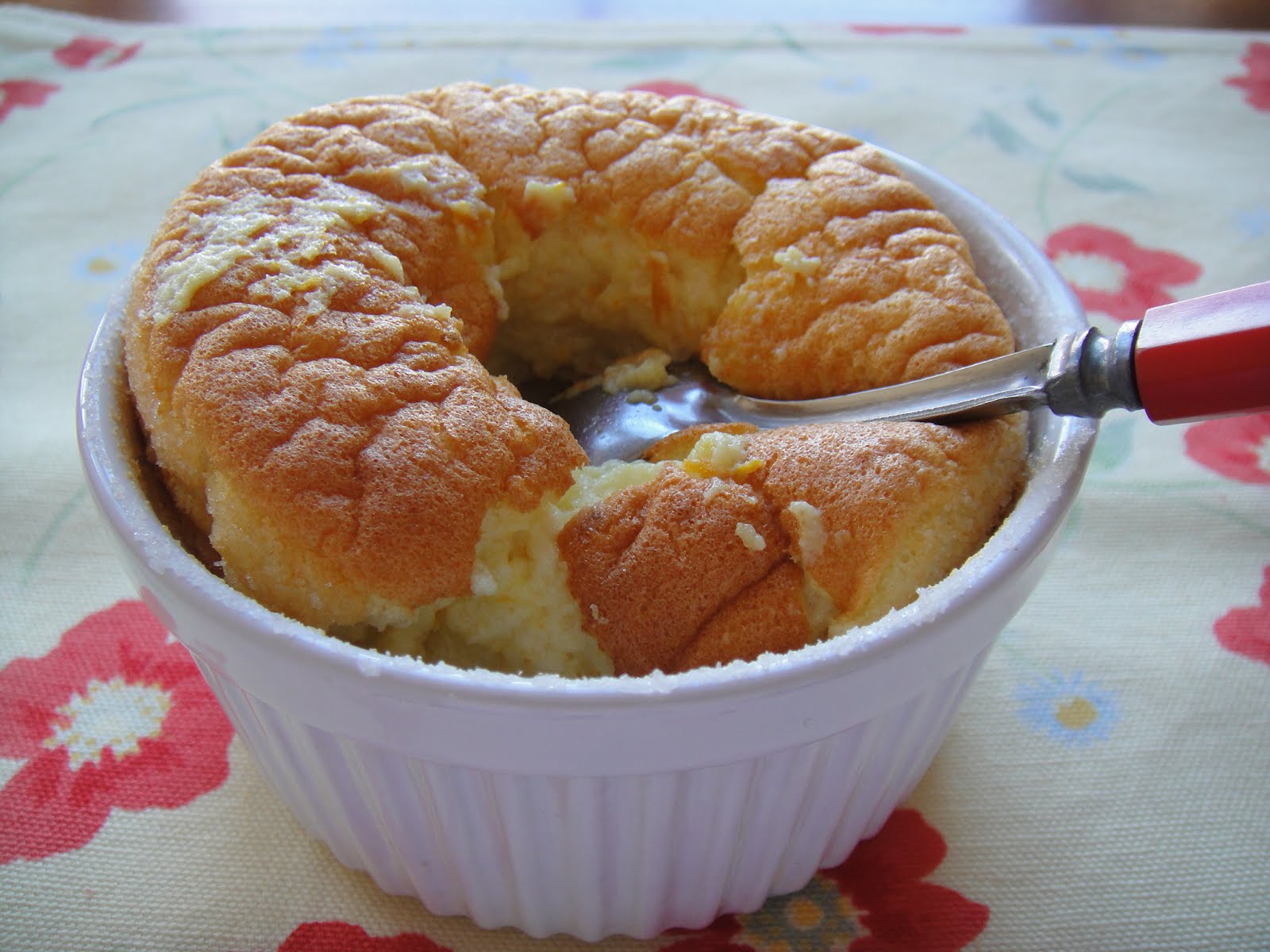 In Sweet Treatment Orange Soufflé for You or Two