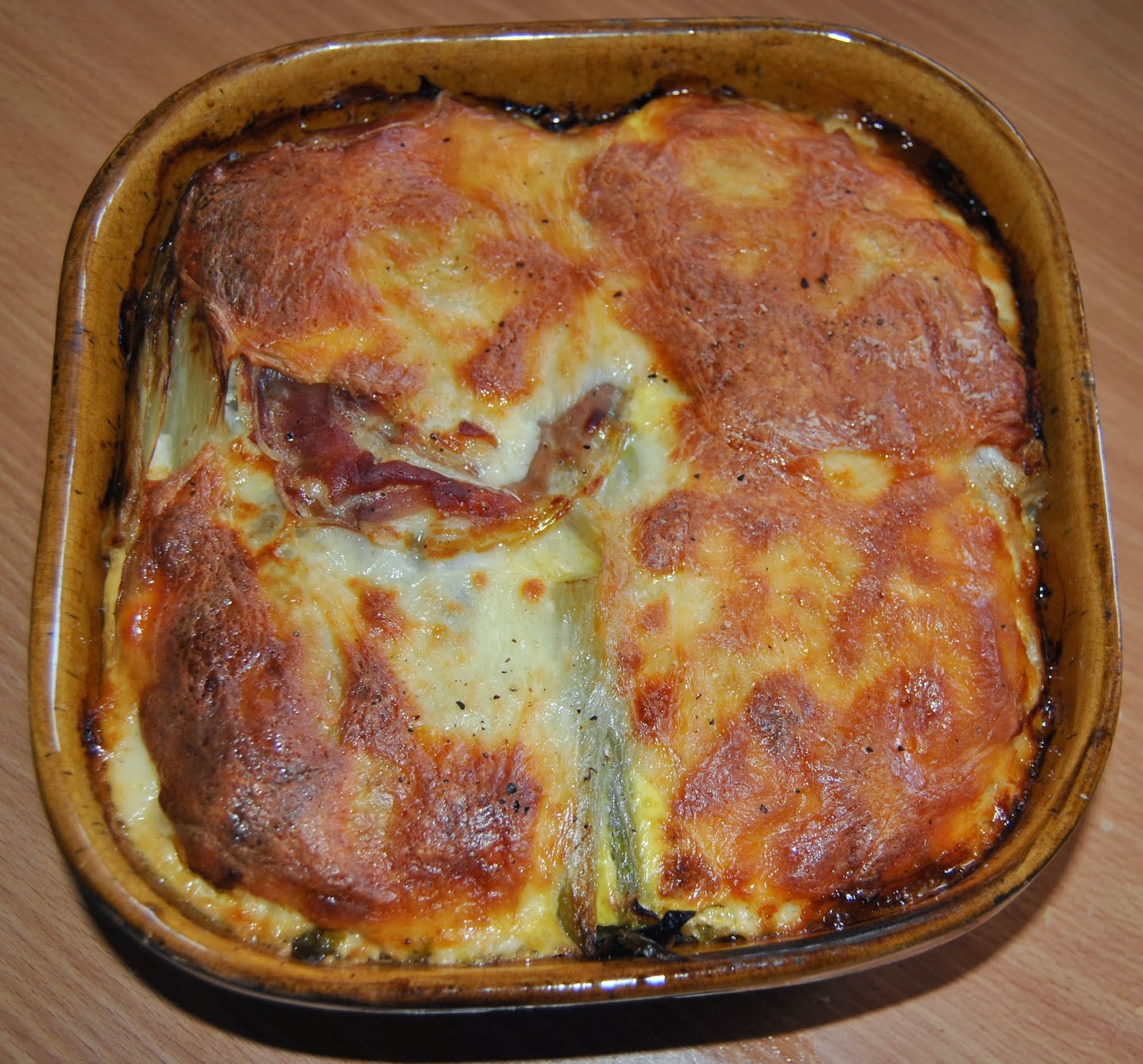 Comme un vol de papillon: Gratin d'endives à l'italienne