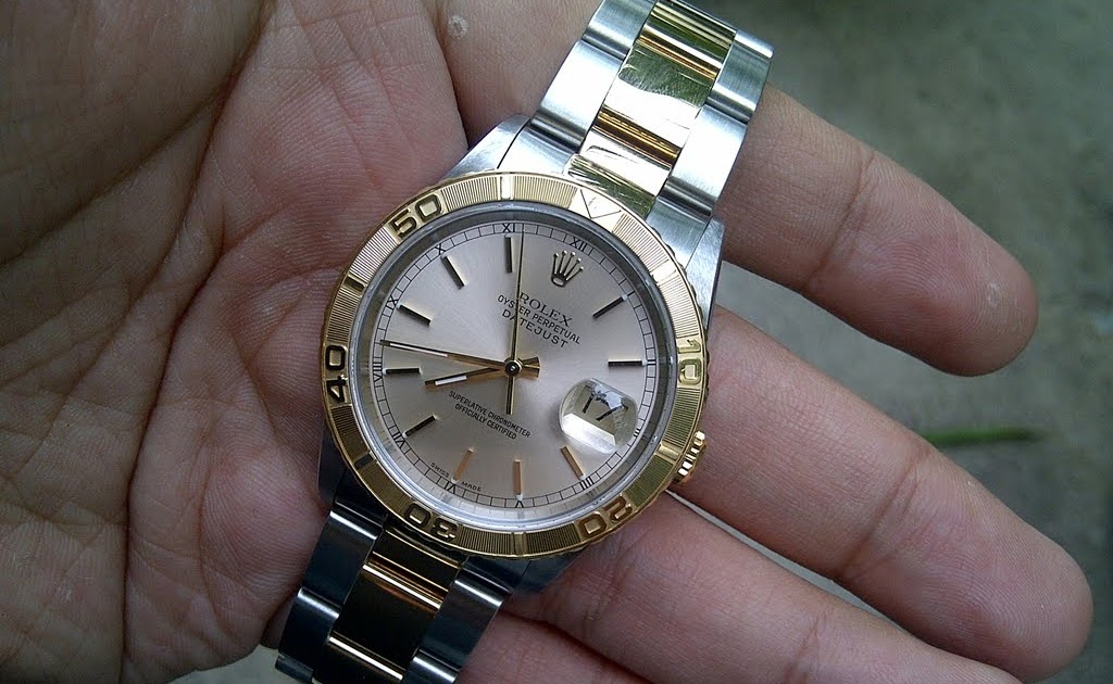 jam tangan second sold rolex thunderbird 16263 ss 18k y serial jam tangan second sold rolex thunderbird 16263 ss 18k y serial