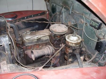 1949 Chevy truck original 216 engine