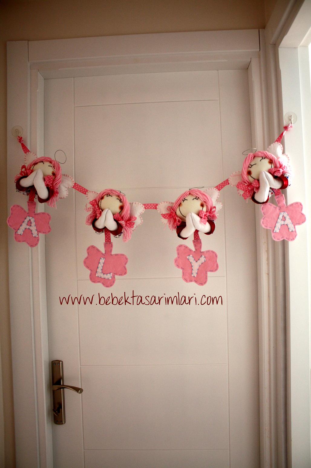 BEBEK TASARIMLARI ALYA BEBEĞİN BEBEK KAPI SÜSÜ