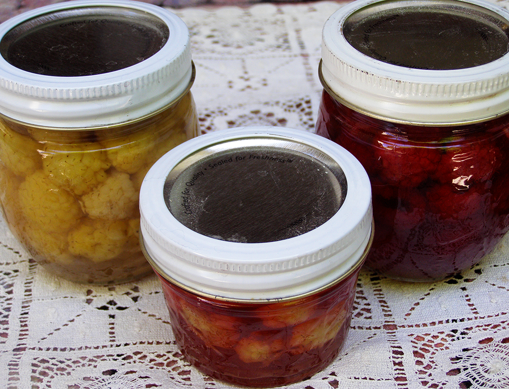 Seasonal Eating Preserving Fruits Berries in Light Honey Sauce