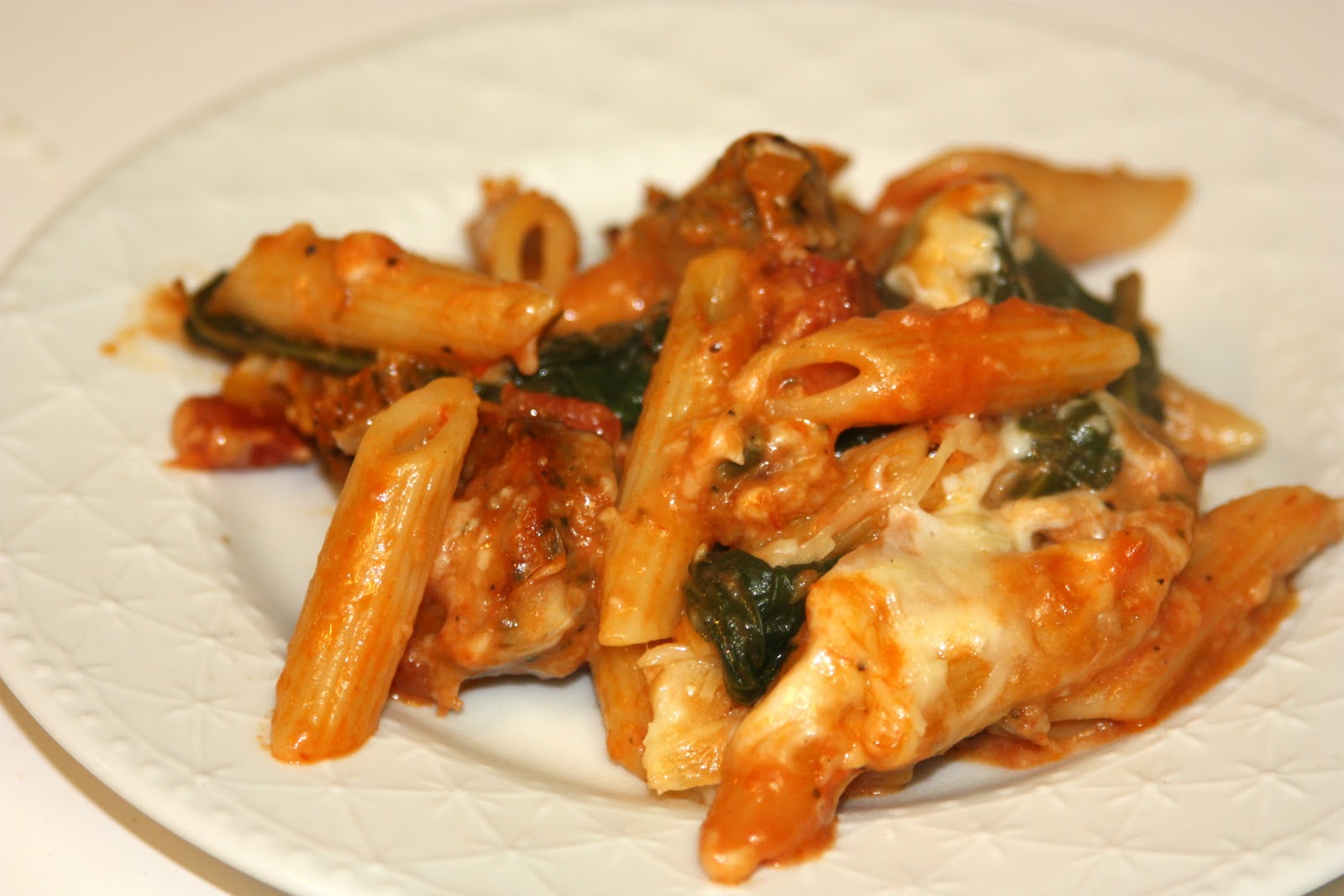 My Recipe Box Baked Pasta with Chicken Sausage