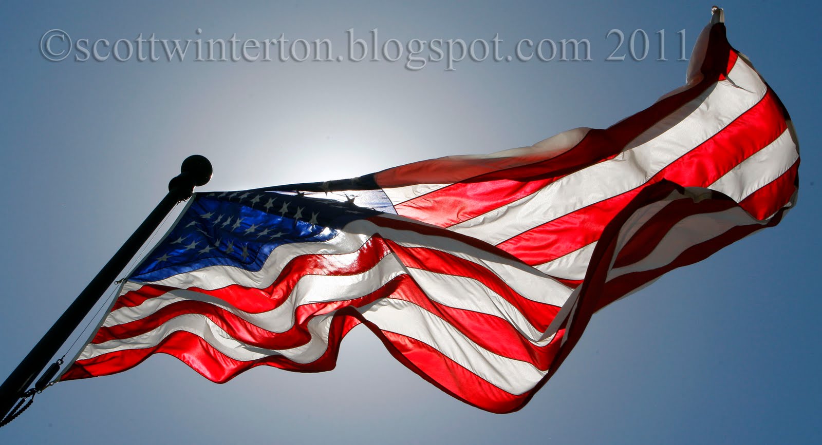 American Flag Wind