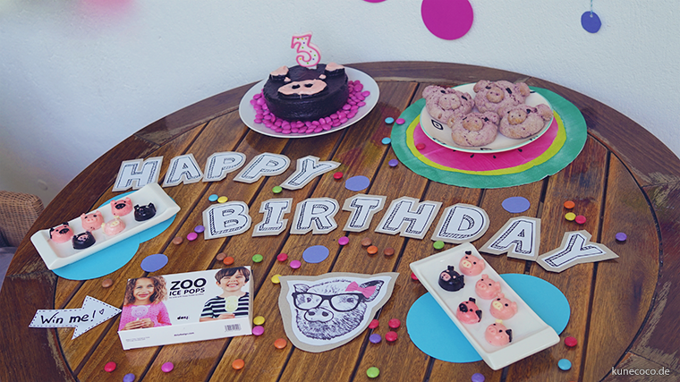KuneCoco Happy Birthday Sweet Table KuneCoco Happy Birthday Sweet Table