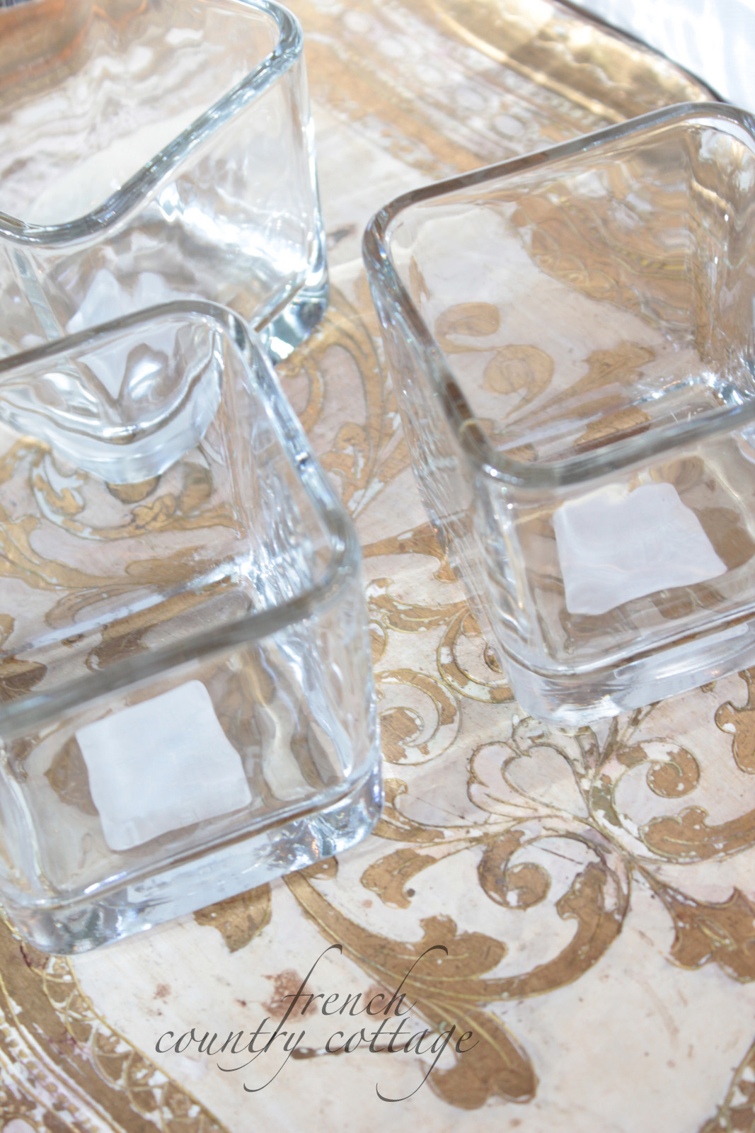 Burlap Covered Dollar Store Vases FRENCH COUNTRY COTTAGE