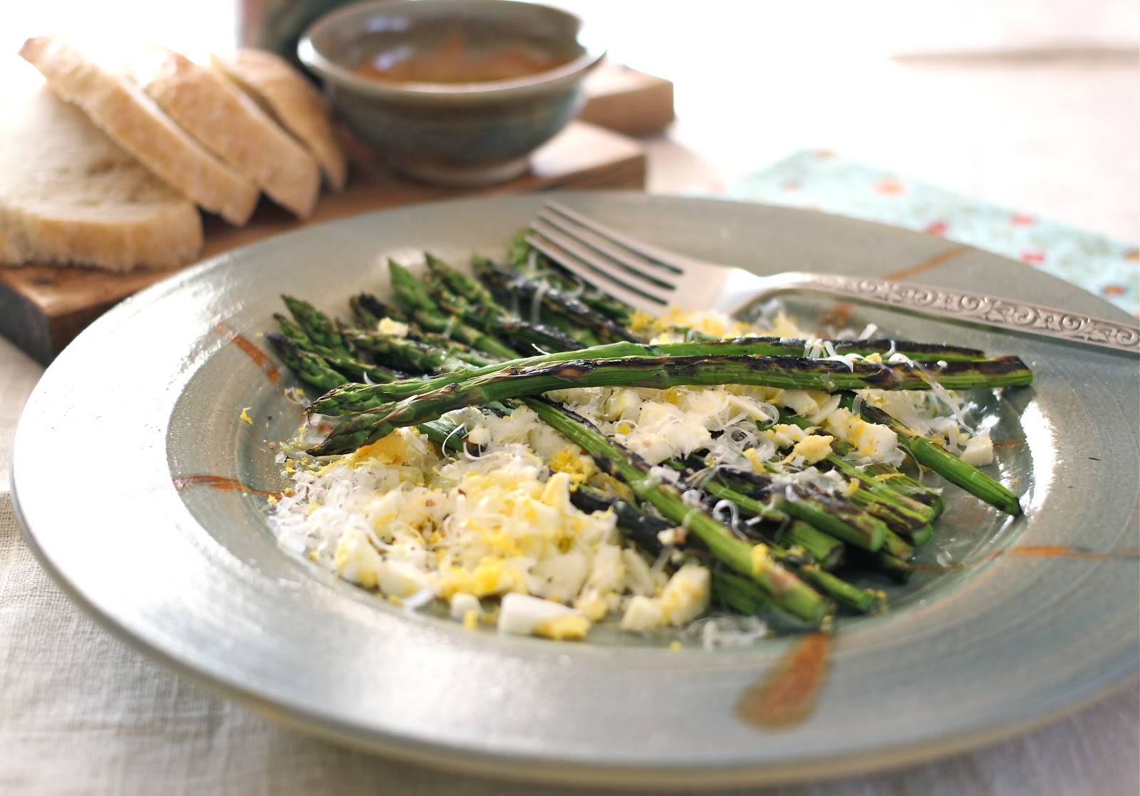 Arctic Garden Studio Asparagus with Egg, Parmesan, and Lemon