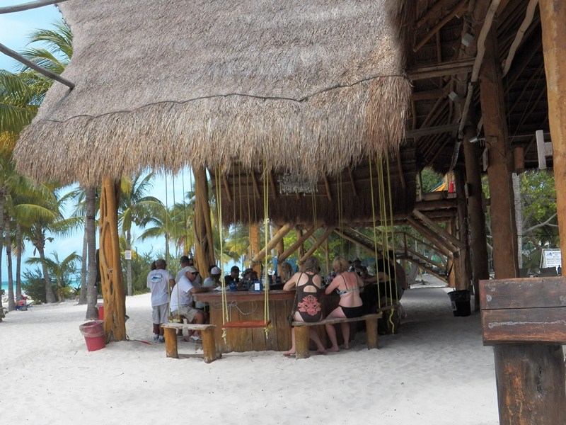 Isla Mujeres Gringo in Paradise Checking Out The Bar