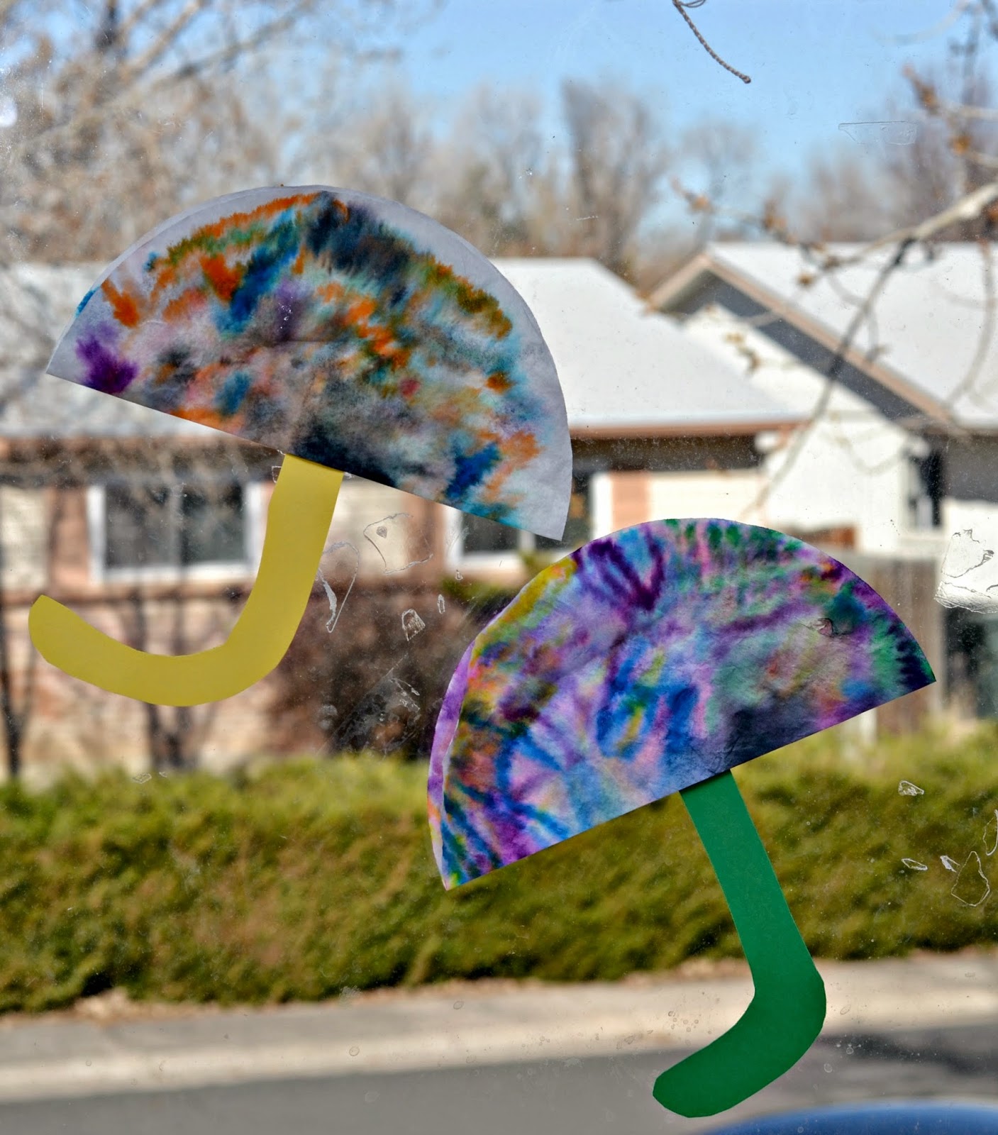 April Showers Brings May Flowers Coffee Filter Craft Building Our Story