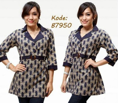Model Baju Batik Terbaru 2016 Model Baju Batik Terbaru 2016