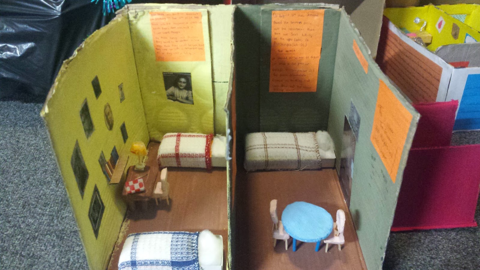 Fifth And Sixth Class Blog Anne Frank S Secret Annexe