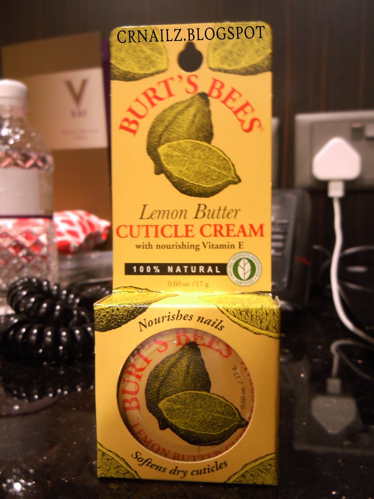 CRNailz Burt's Bees Cuticle Balm Review