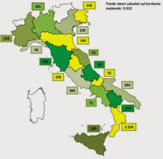 Decreto #terrevive: geolocalizzazione terreni - Fonte Agenzia del demanio