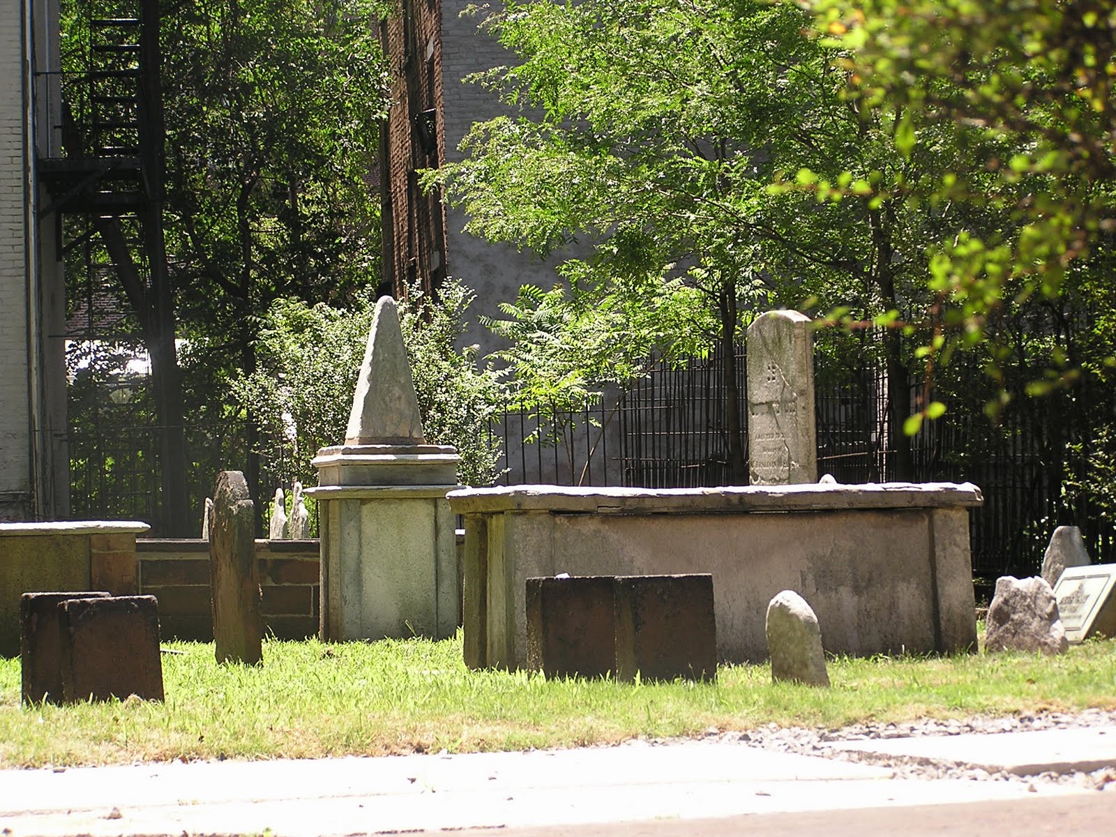 Samuel Gruber's Jewish Art & Monuments USA Shearith Israel Cemeteries