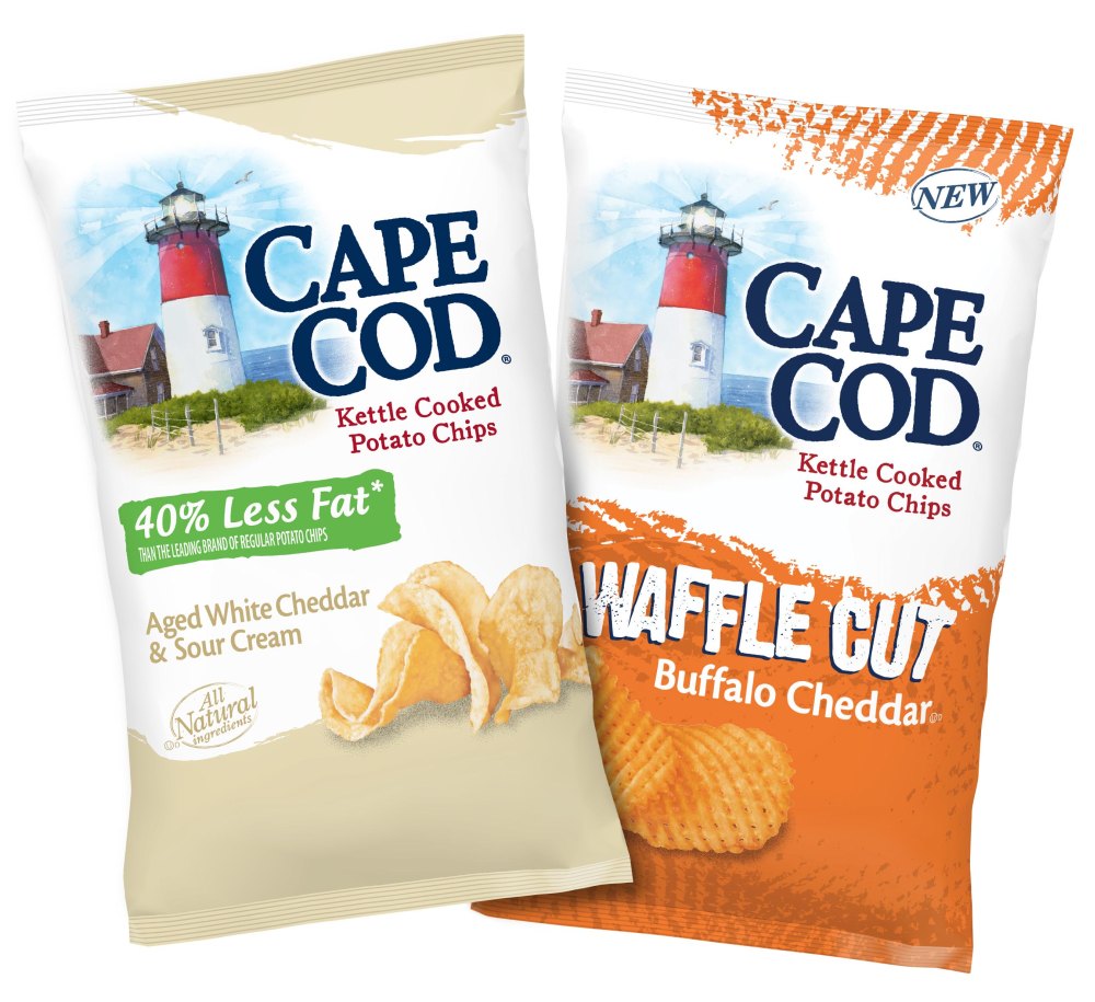 News Cape Cod New Buffalo Cheddar Waffle Cut Chips Brand Eating