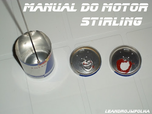 Manual do motor Stirling, montagem de um pistão deslocador Manual do motor Stirling, montagem de um pistão deslocador