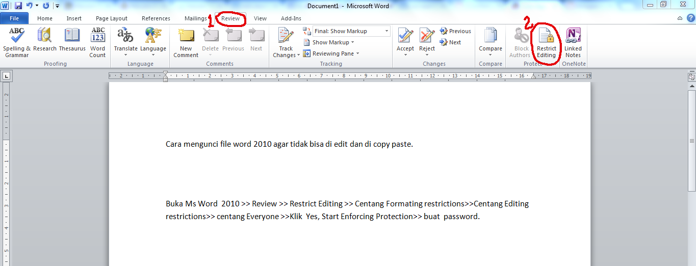 How To Edit A Read Only Microsoft Word File