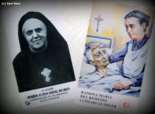 Imágenes de Mª Luisa Vida (izquierda)l y Ramona Llimargas (derecha)