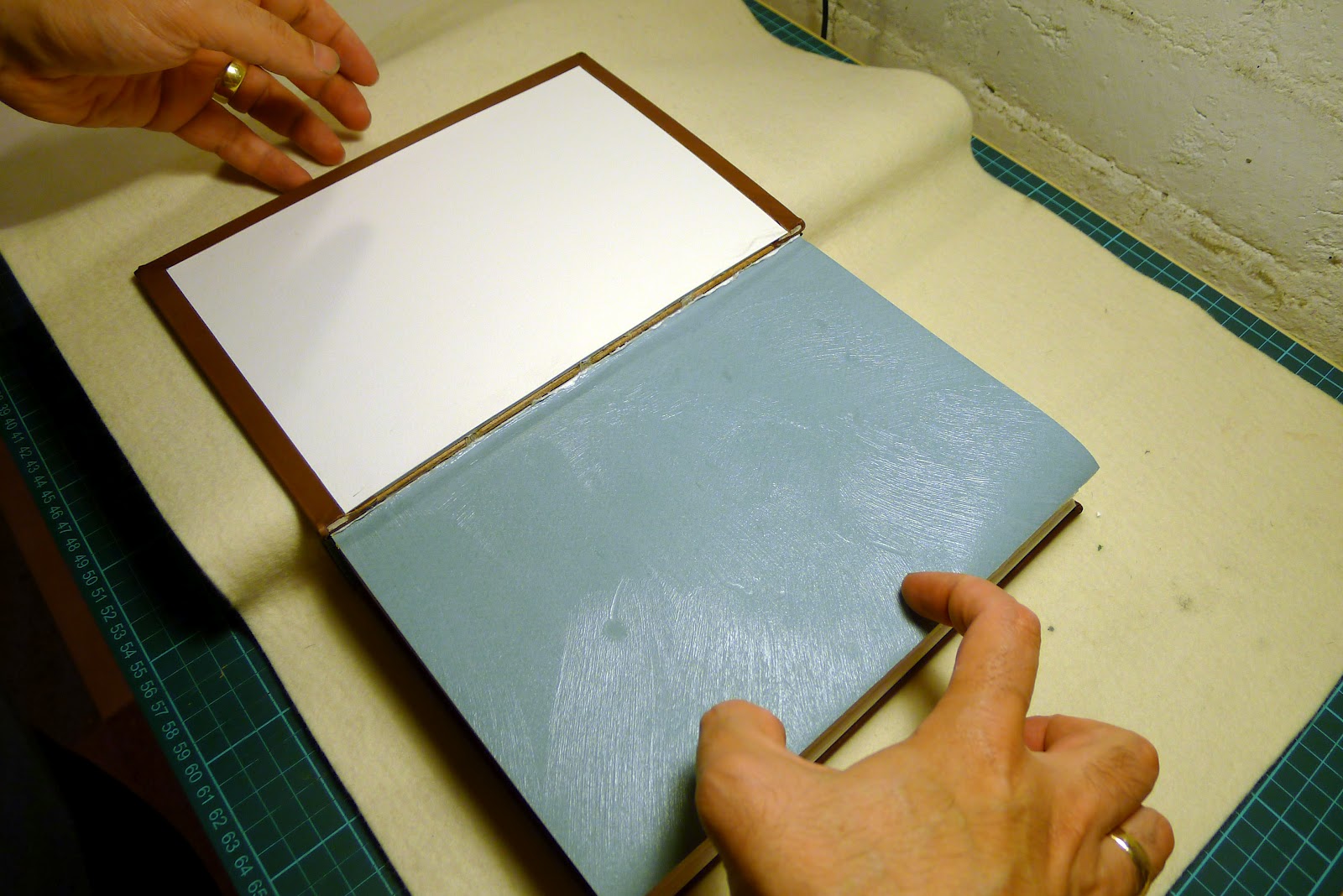 Papercut Bindery 10. Endpapers