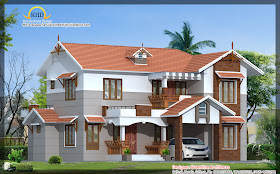 200 square meter (2151 Sq. Ft)Villa Elevation - September 2011 200 square meter (2151 Sq. Ft)Villa Elevation - September 2011