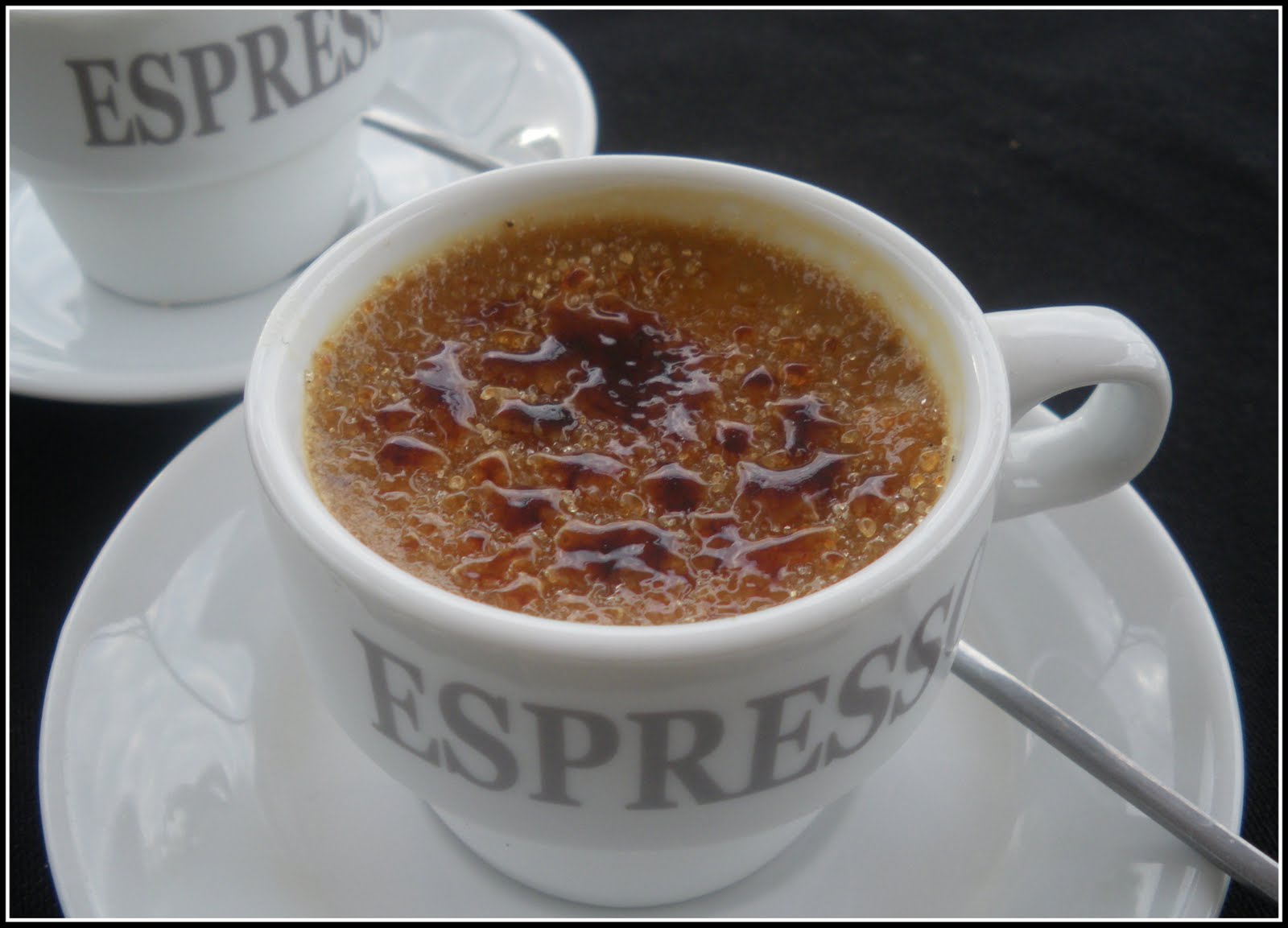 Chic, Chic, Chocolat... Crème brulée café