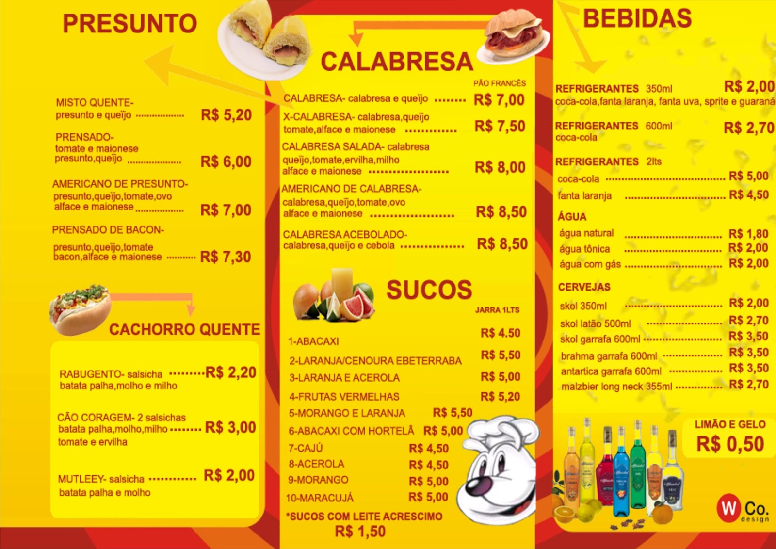 cardapios