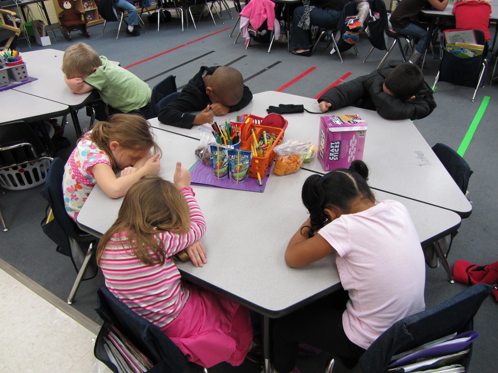 There's no place like First Grade! Rainy Days and Mondays...