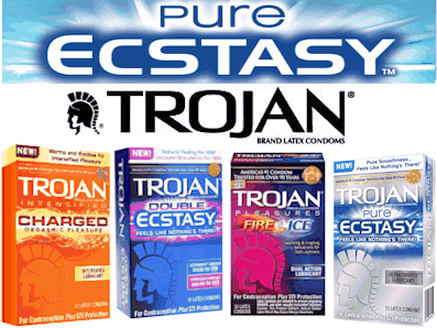 Trojan condoms types