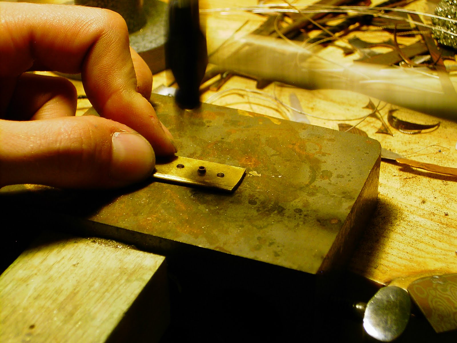 Daniel Icaza Artist & Metalsmith Seventh Entry How to Rivet (Basic Rivets and Their Uses)