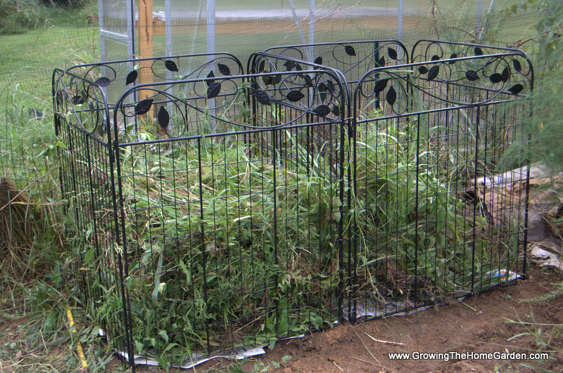 A Simple and Quick to Assemble Compost Bin Growing The Home Garden