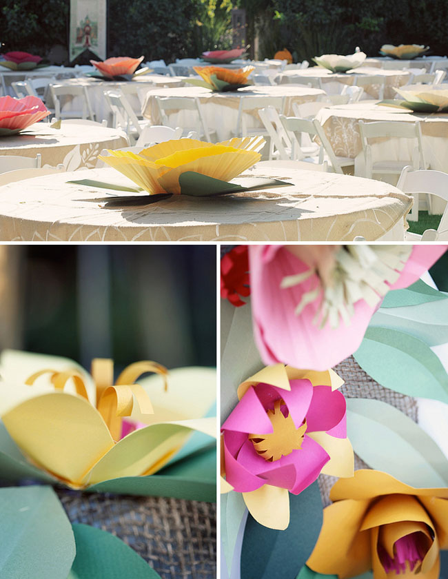 louisville wedding blog the local louisville ky wedding resource giant paper flower centerpieces