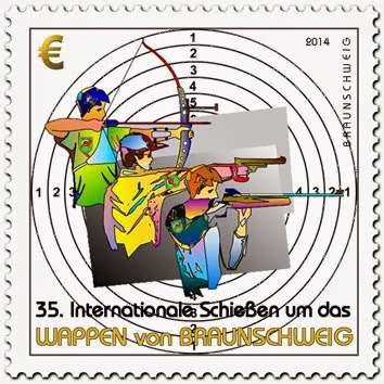 Briefmarke als Aufkleber 5 - Das sind "keine" echten Briefmarken der Deutschen Bundespost