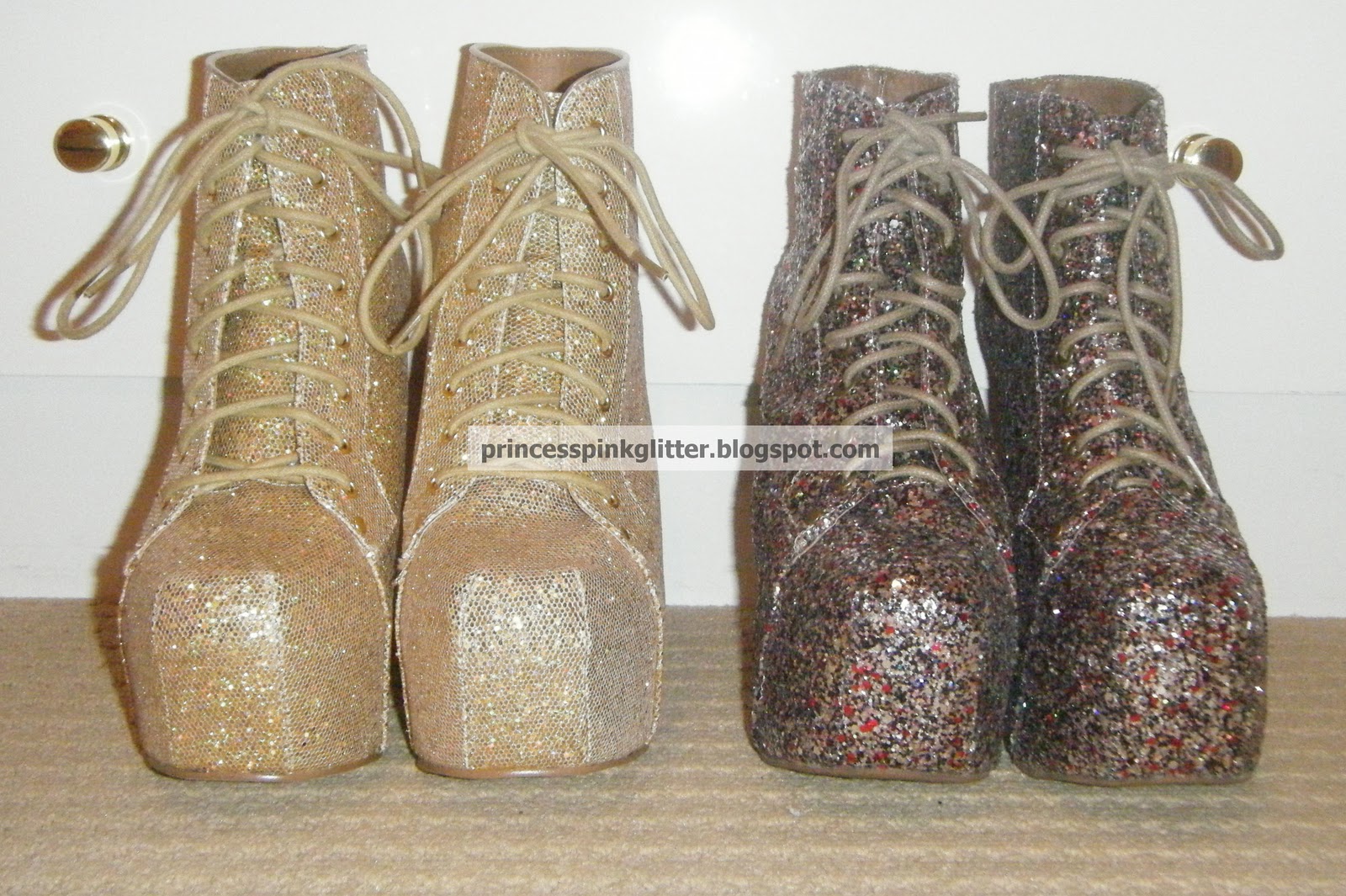 Pink Glitter Sparkle Shoe Day