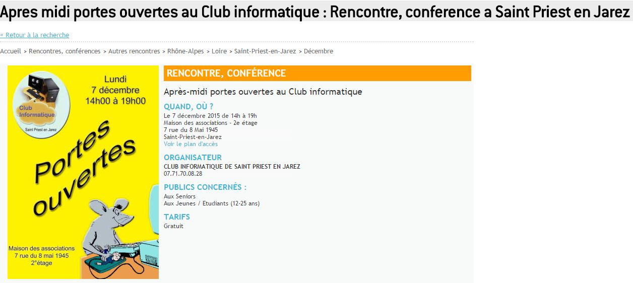 rencontre st priest en jarez