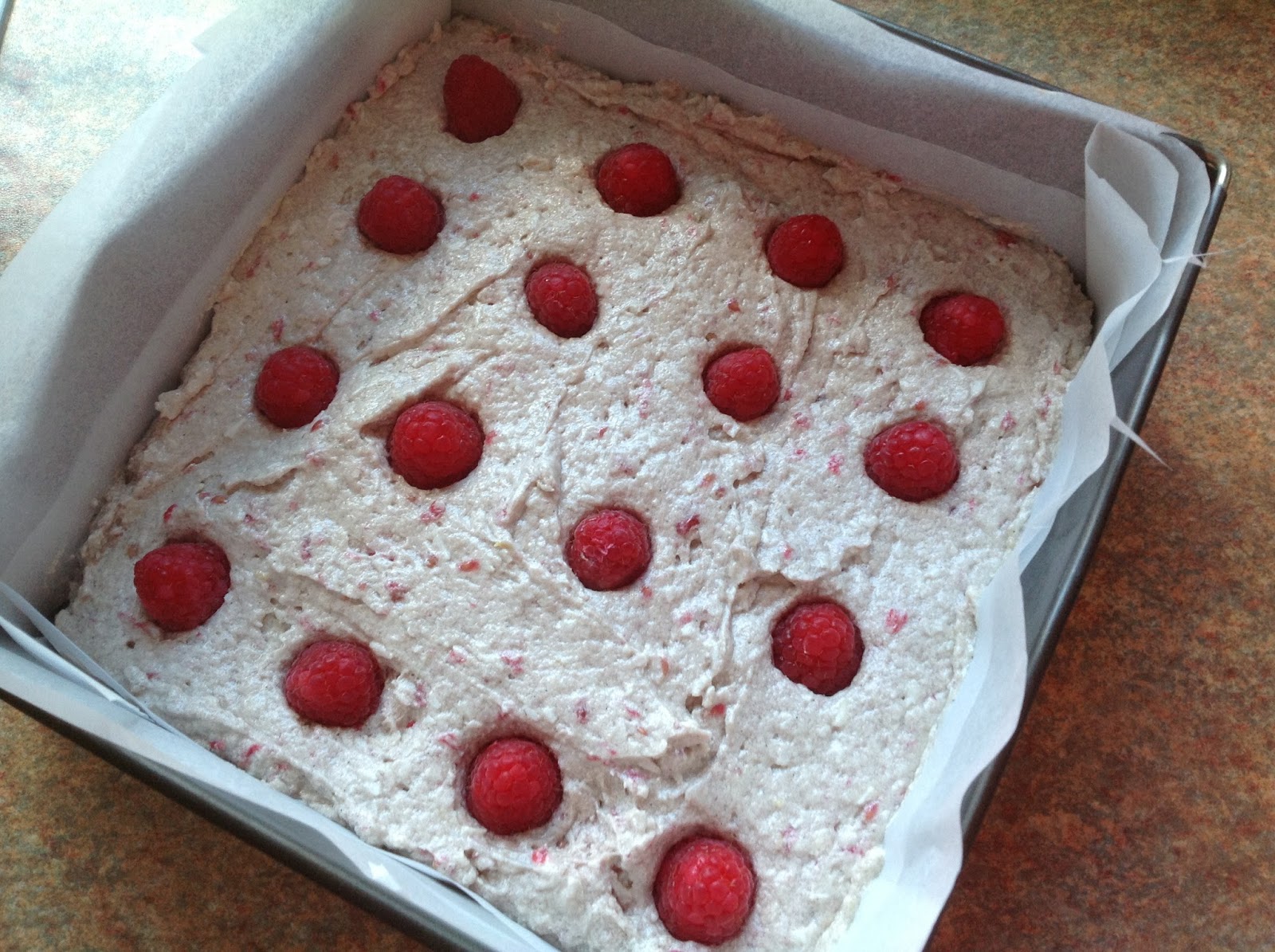 Babaduck Raspberry and Coconut Sponge Cake