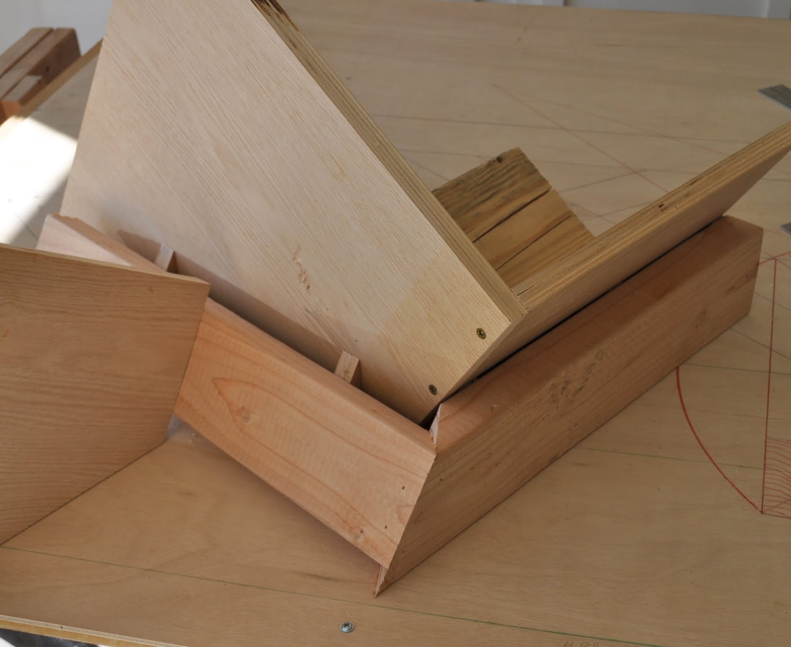 Roof Framing Geometry Exterior Rake Crown Moulding Angles jig