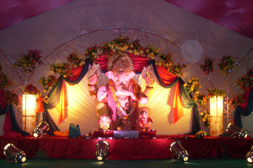 unique ganpati home decoration ideas eco friendly tips 2015