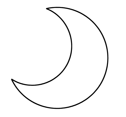 DIBUJO LUNA dibujo luna: