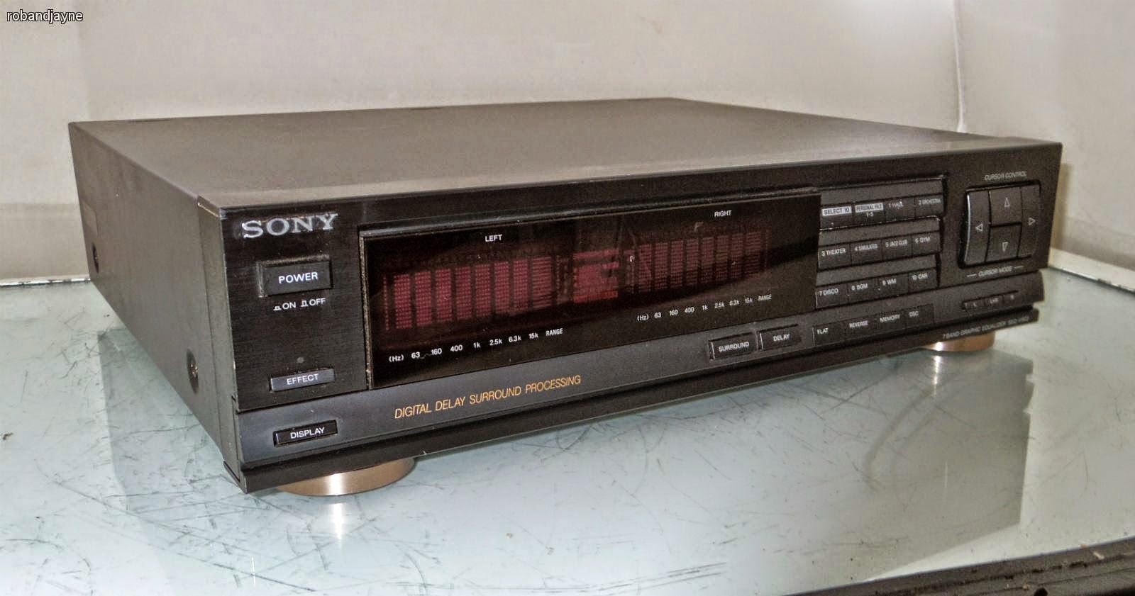 Sony SEQV902 Digital Graphic Equalizer AudioBaza