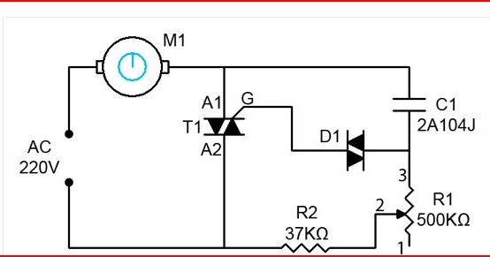 Electro Circuit Diaggram Ceiling Fan Regulator Motor Speed