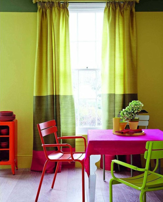 Color Blocking Living Room Color Blocking Living Room