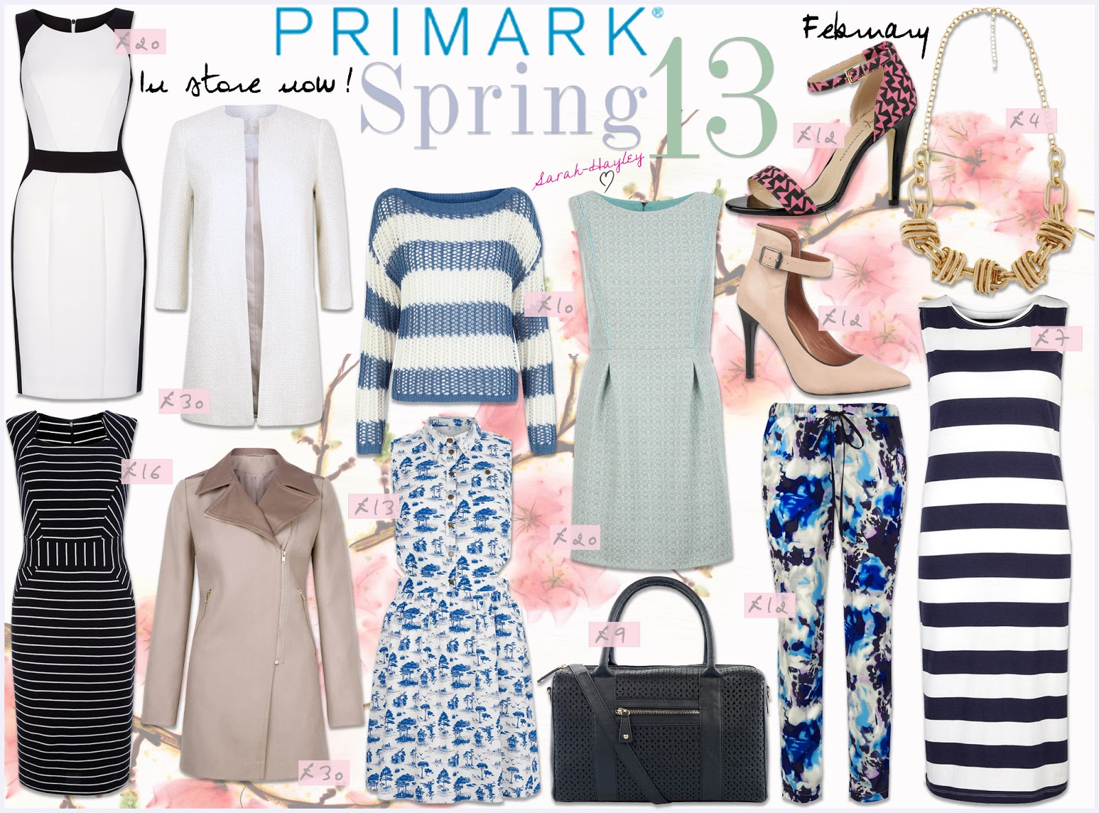 First Look Primark's Pretty Spring Collection (SS13) by Sarah