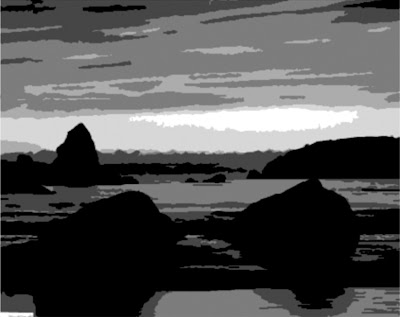 Ocean Sunset ocean sunset drawing. Ocean Sunset