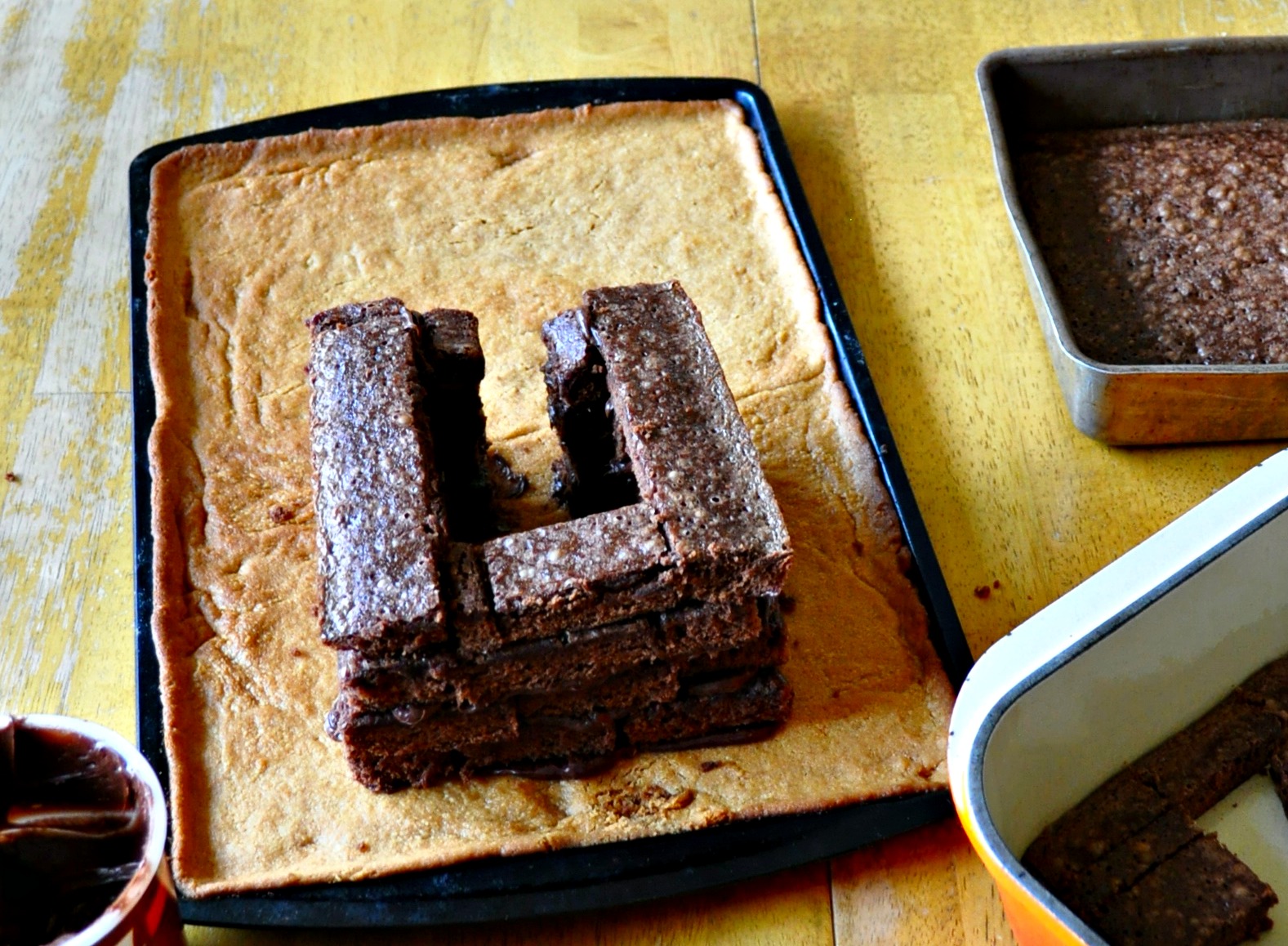 Bake, Make, and Decorate a Haunted Brownie House