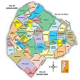Curiosidades de mi Buenos Aires querido Los barrios porteños