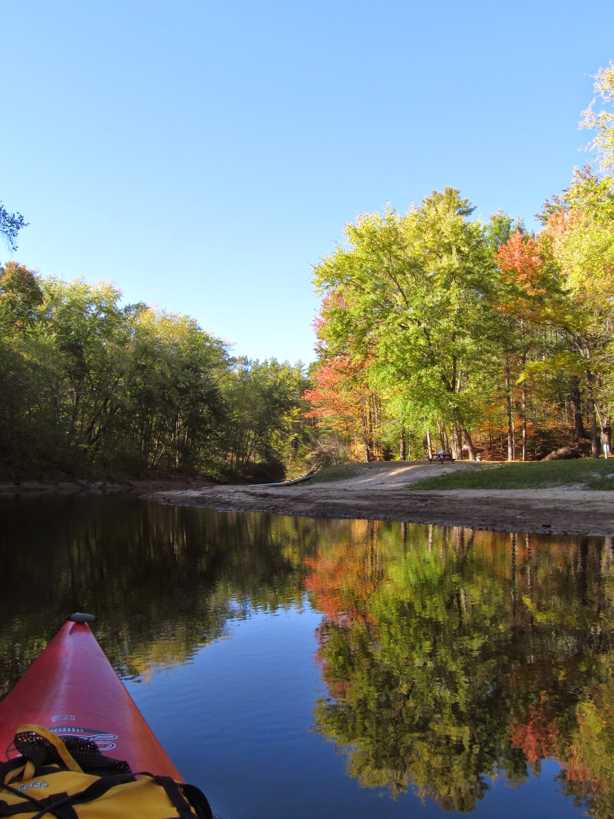 Recreational Kayaking in Maine Crooked River, Pictures only.