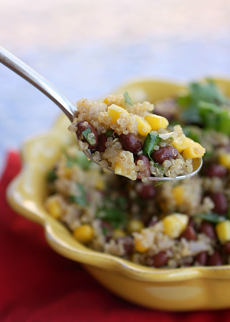 Quinoa and Black Bean Salad - the-girl-who-ate-everything.com