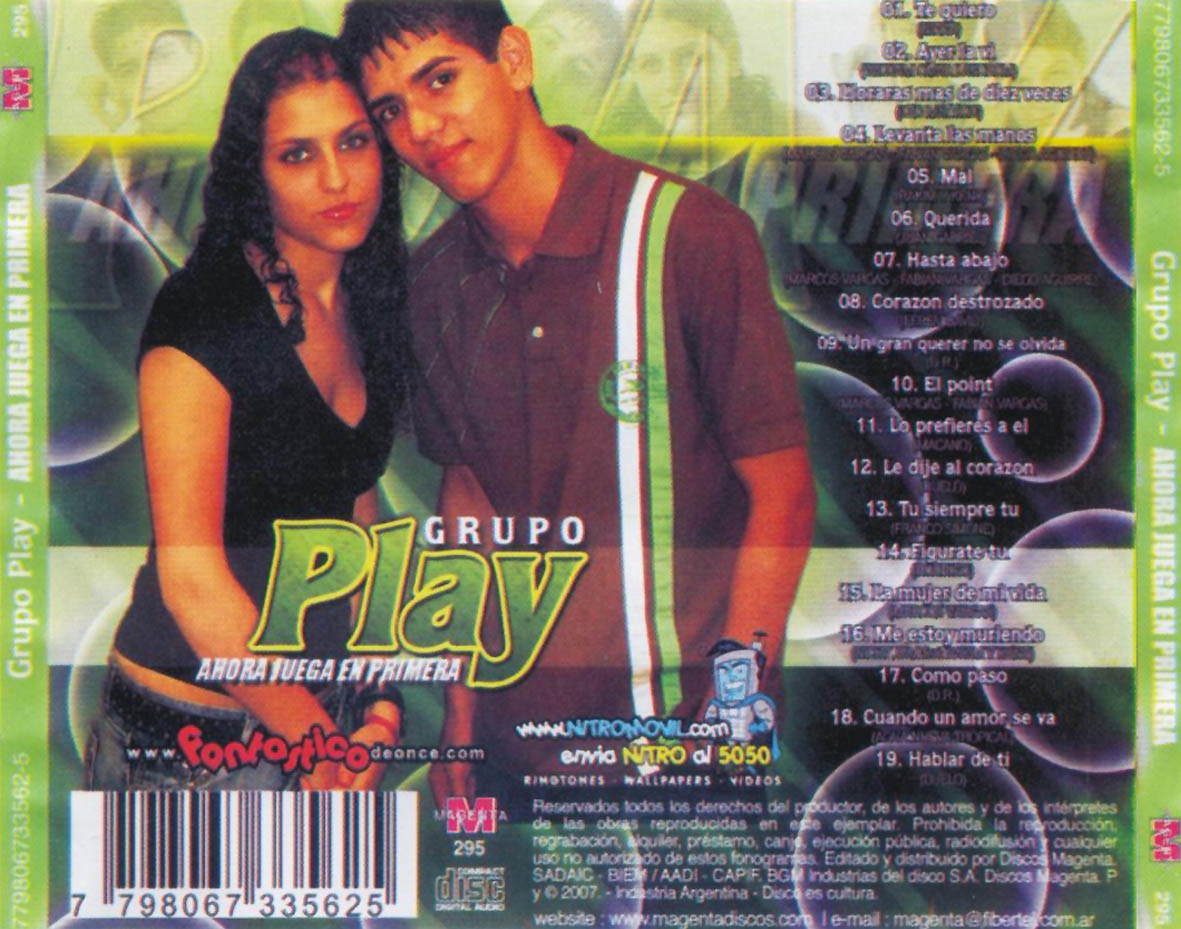 Industriales Cumbia Grupo Play Ahora Juega En Primera (2007)